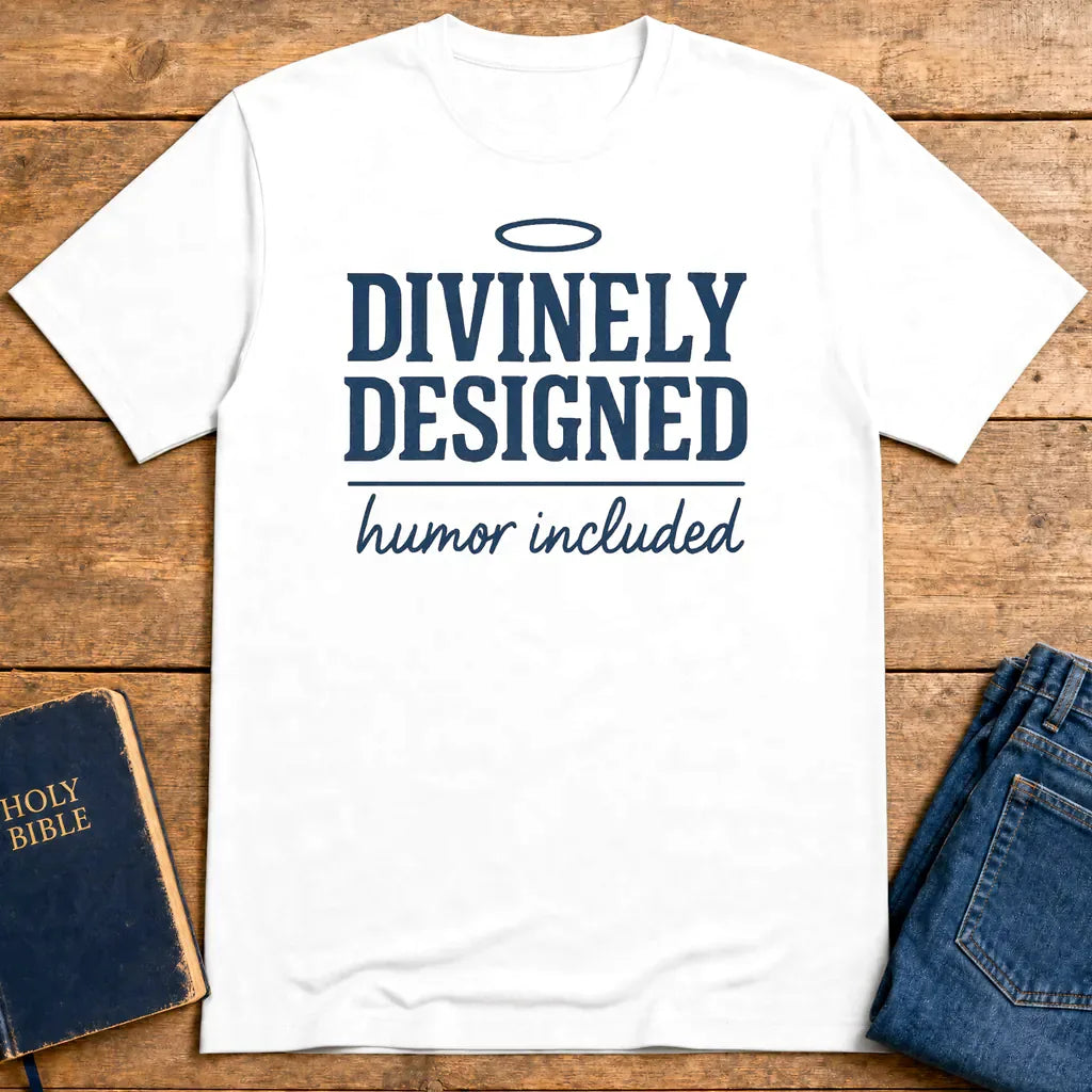 Divinely Designed T-Shirt - White