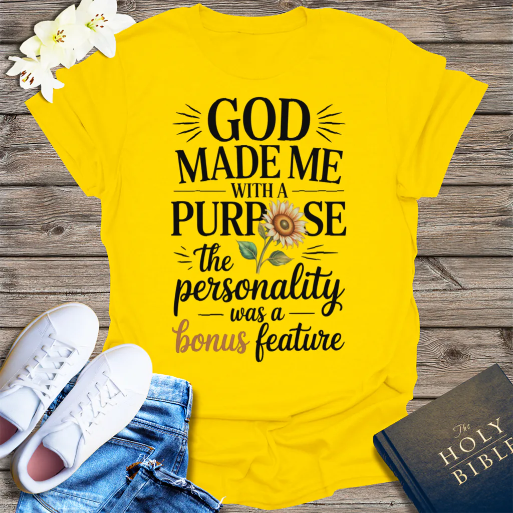 Purpose & Personality T-Shirt - Daisy