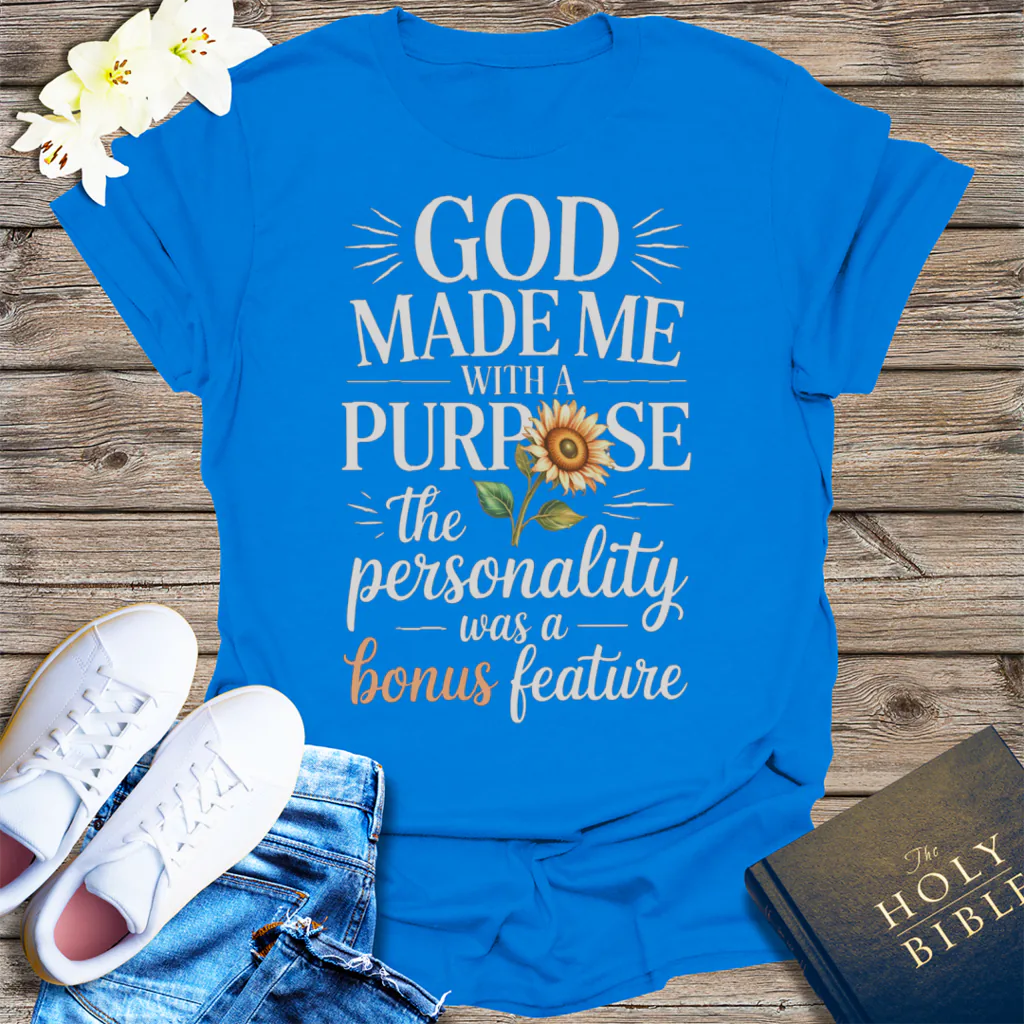 Purpose & Personality T-Shirt - Royal