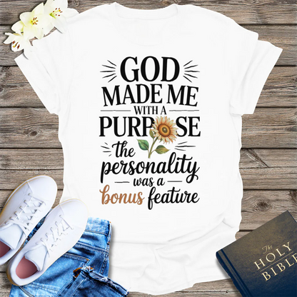 Purpose & Personality T-Shirt - White