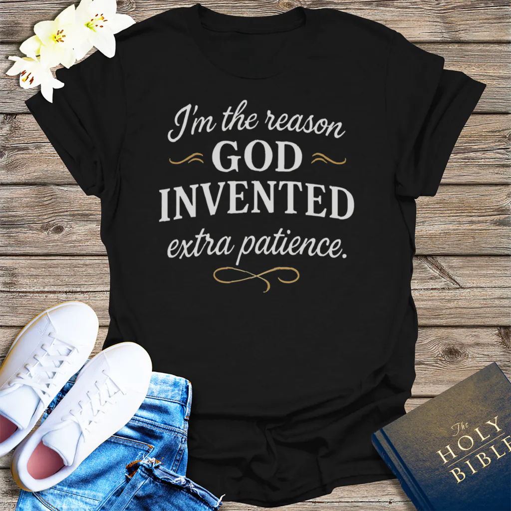 Extra Patience T-Shirt - Black