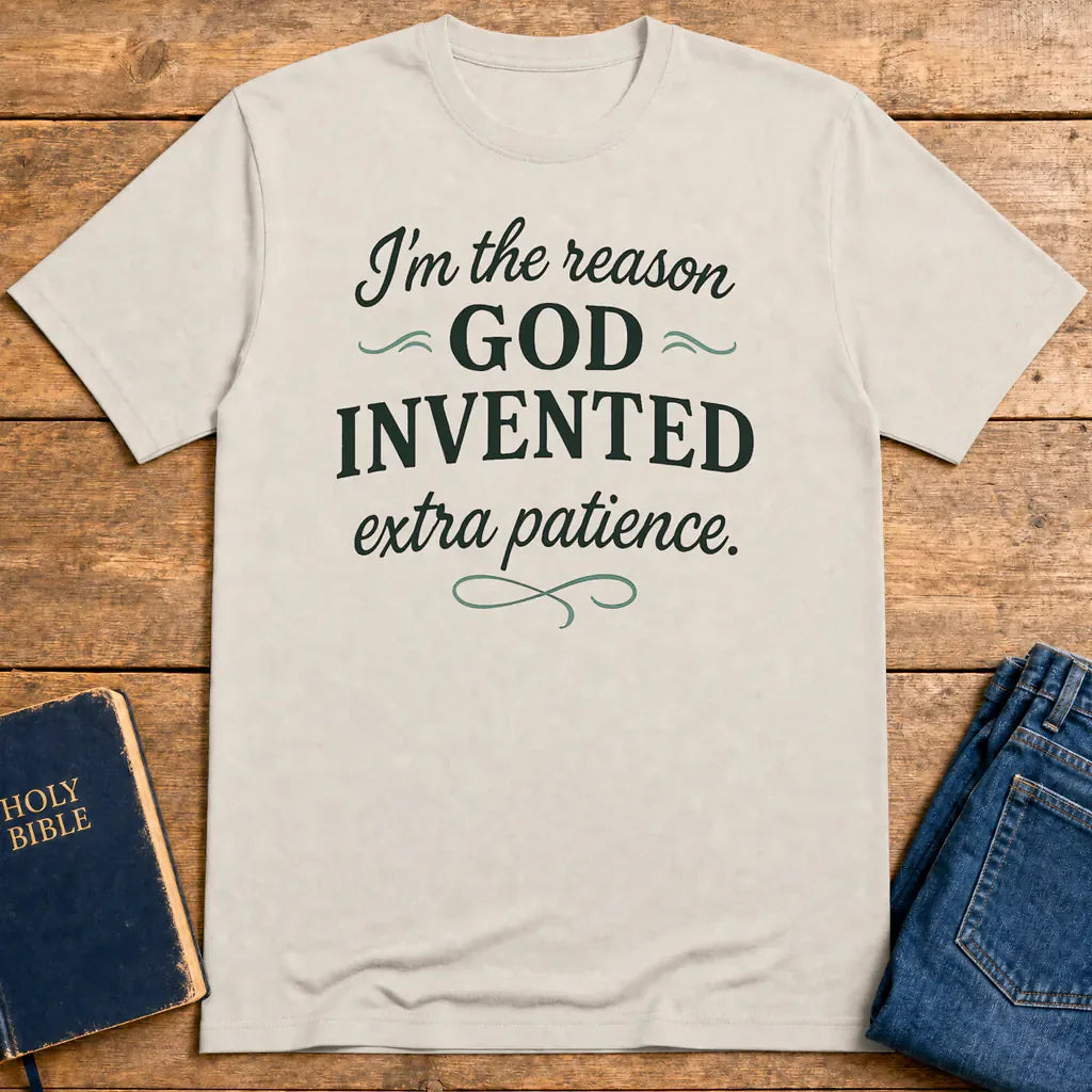 Extra Patience T-Shirt - Ice Grey