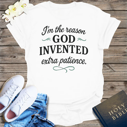 Extra Patience T-Shirt - White
