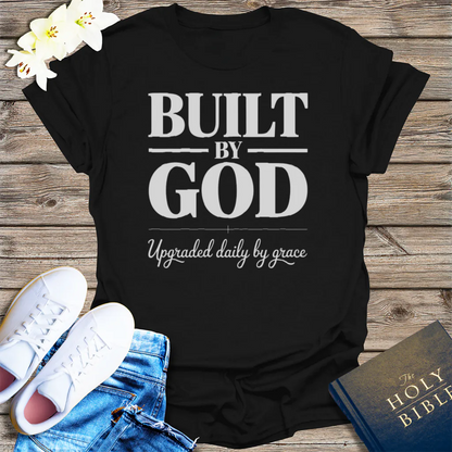 Built by God T-Shirt - Black