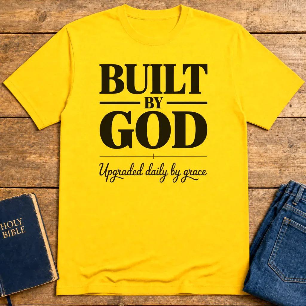 Built by God T-Shirt - Daisy