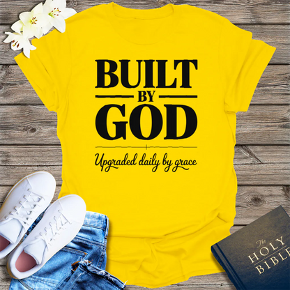 Built by God T-Shirt - Daisy