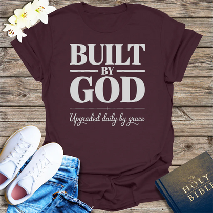 Built by God T-Shirt - Dark Chocolate