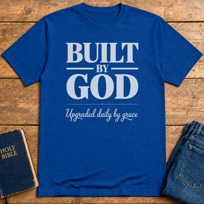 Built by God T-Shirt - Royal
