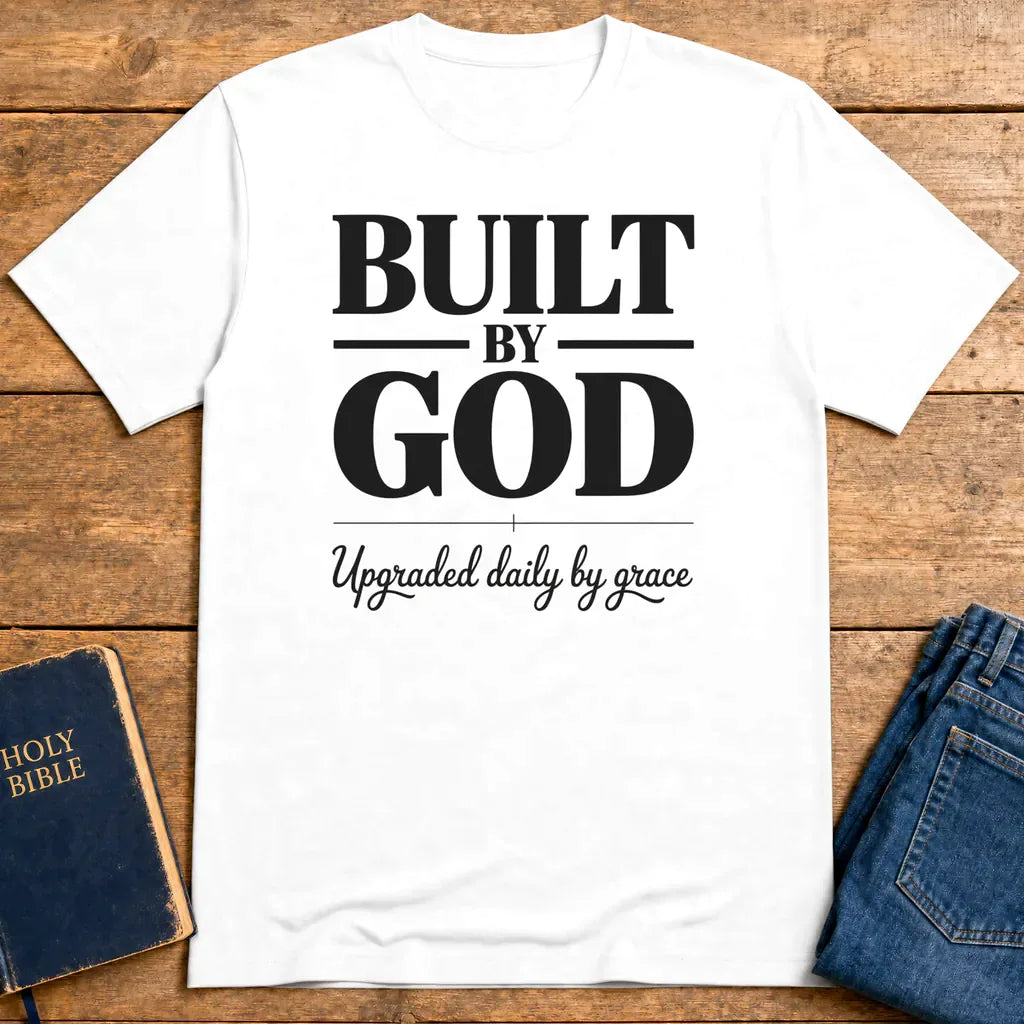 Built by God T-Shirt - White