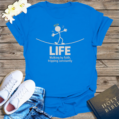 Walking in Faith T-Shirt - Royal