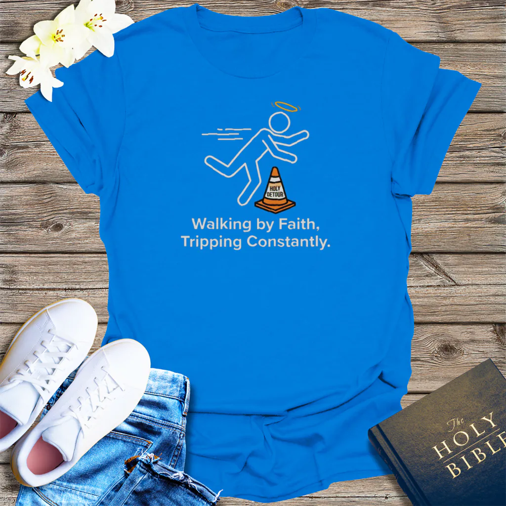 Holy Detour Humor T-Shirt - Royal
