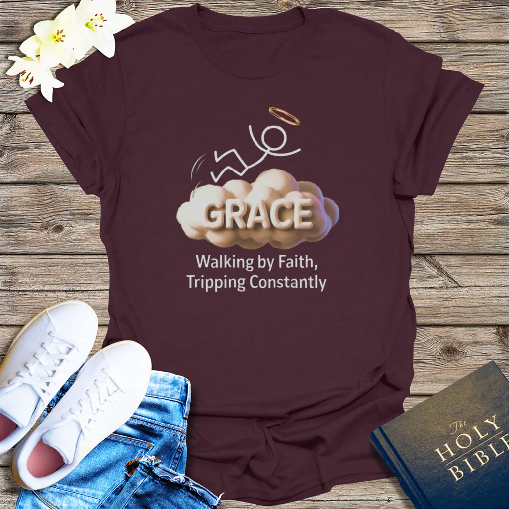 Grace Cloud T-Shirt - Dark Chocolate
