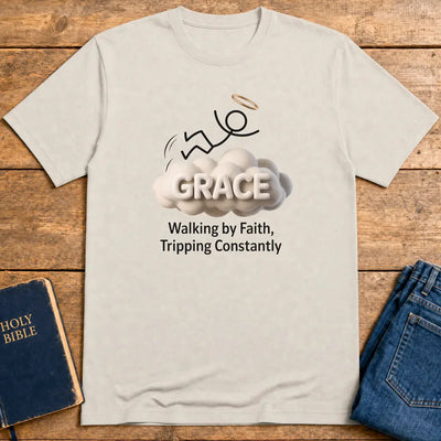 Grace Cloud T-Shirt - Ice Grey
