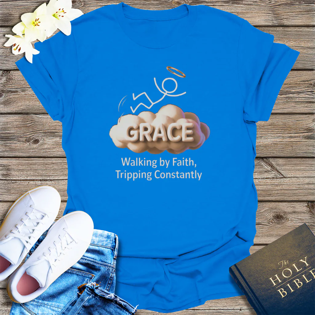 Grace Cloud T-Shirt - Royal