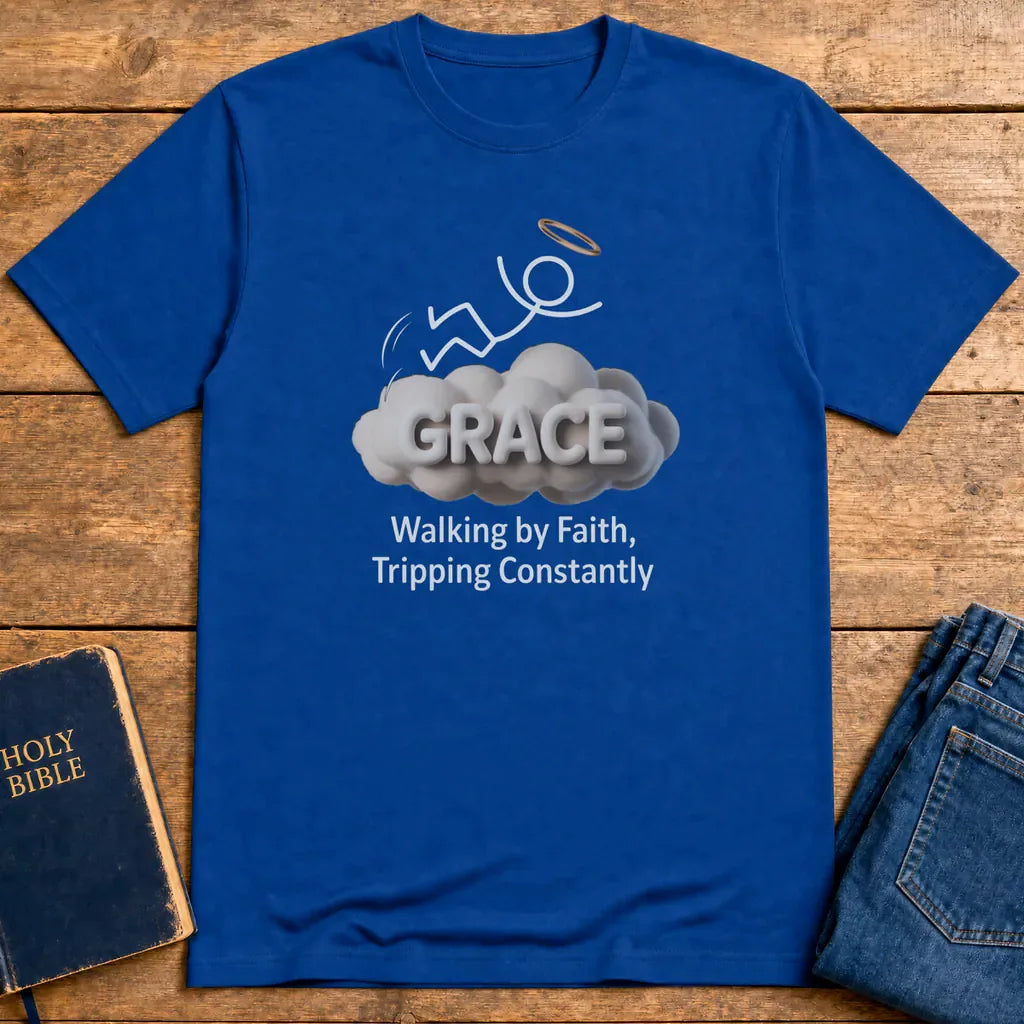 Grace Cloud T-Shirt - Royal