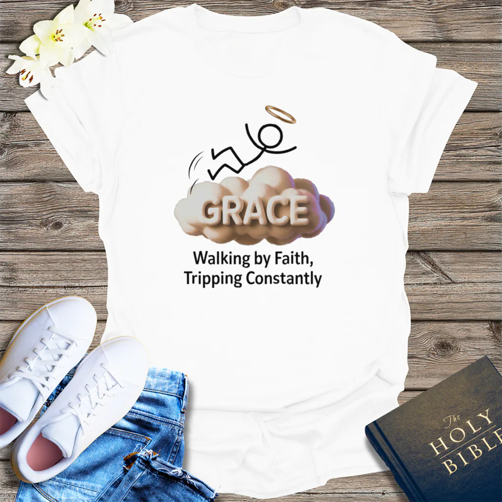 Grace Cloud T-Shirt - White