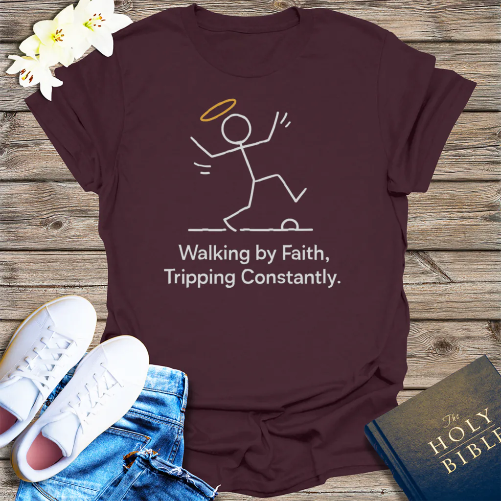 Washed by the Blood T-Shirt - Dark Chocolate