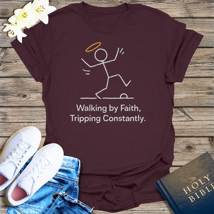 Washed by the Blood T-Shirt - Dark Chocolate