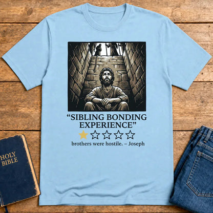Sibling Bonding Experience T-Shirt - Light Blue