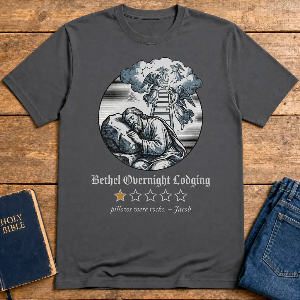 Bethel Overnight Lodging T-Shirt - Charcoal