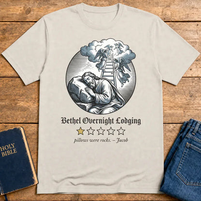 Bethel Overnight Lodging T-Shirt - Ice Grey
