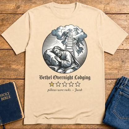 Bethel Overnight Lodging T-Shirt - Natural