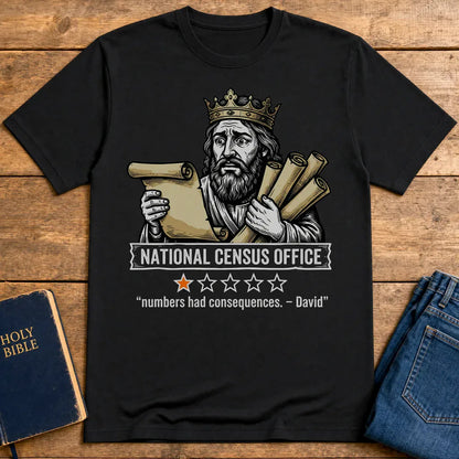 National Census Office T-Shirt - Black