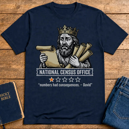 National Census Office T-Shirt - Navy