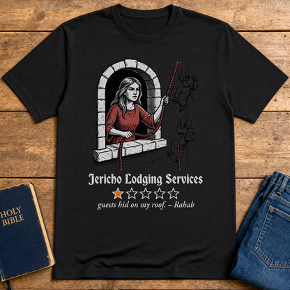 Jericho Lodging Services T-Shirt - Black