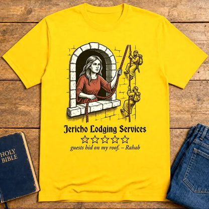 Jericho Lodging Services T-Shirt - Daisy
