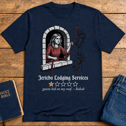 Jericho Lodging Services T-Shirt - Navy