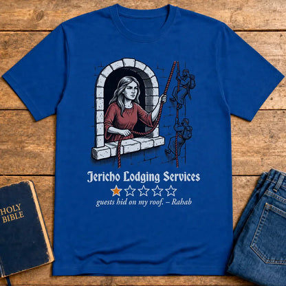 Jericho Lodging Services T-Shirt - Royal