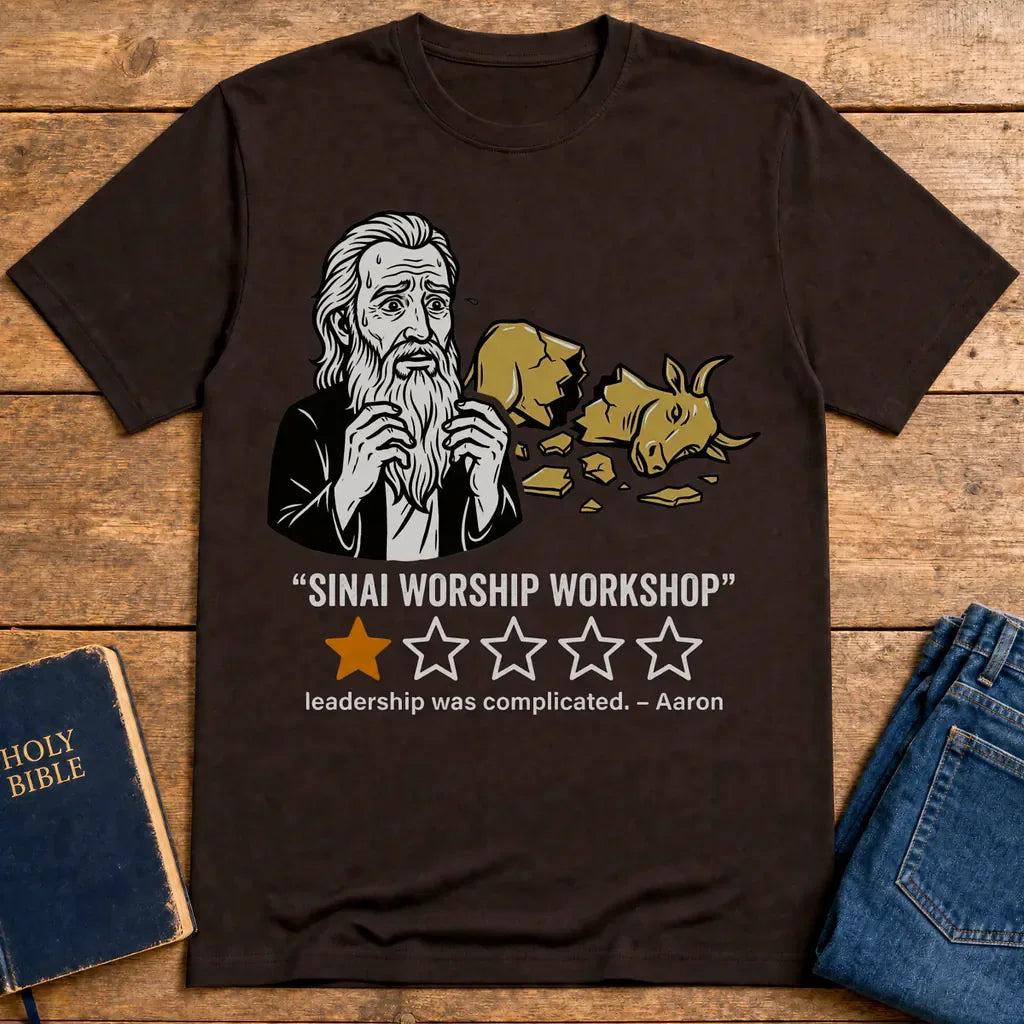 Sinai Worship Workshop T-Shirt - Dark Chocolate