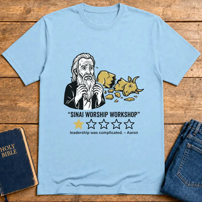 Sinai Worship Workshop T-Shirt - Light Blue
