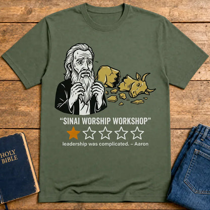 Sinai Worship Workshop T-Shirt - Military Green