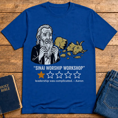 Sinai Worship Workshop T-Shirt - Royal