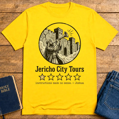 Jericho City Tours T-Shirt - Daisy