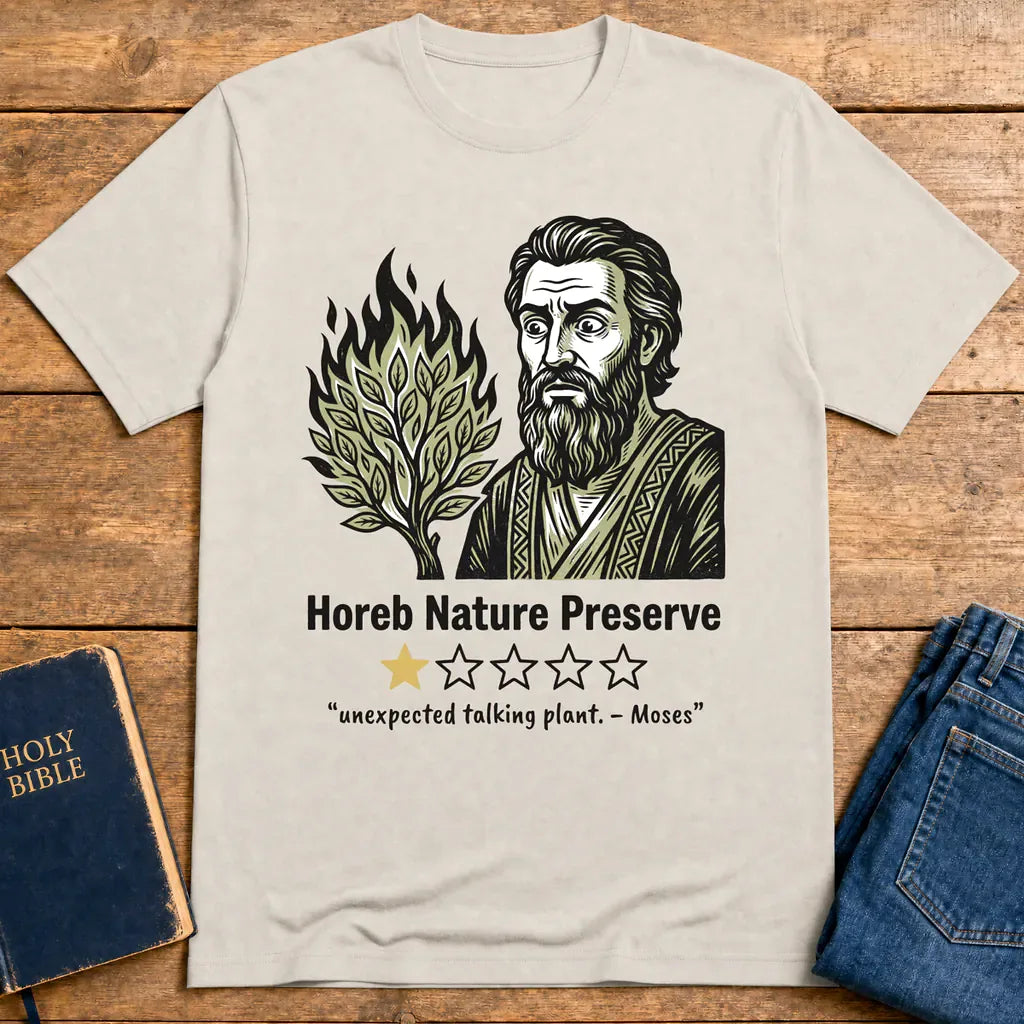 Horeb Nature Preserve T-Shirt - Ice Grey