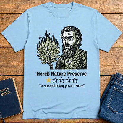 Horeb Nature Preserve T-Shirt - Light Blue
