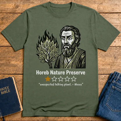 Horeb Nature Preserve T-Shirt - Military Green