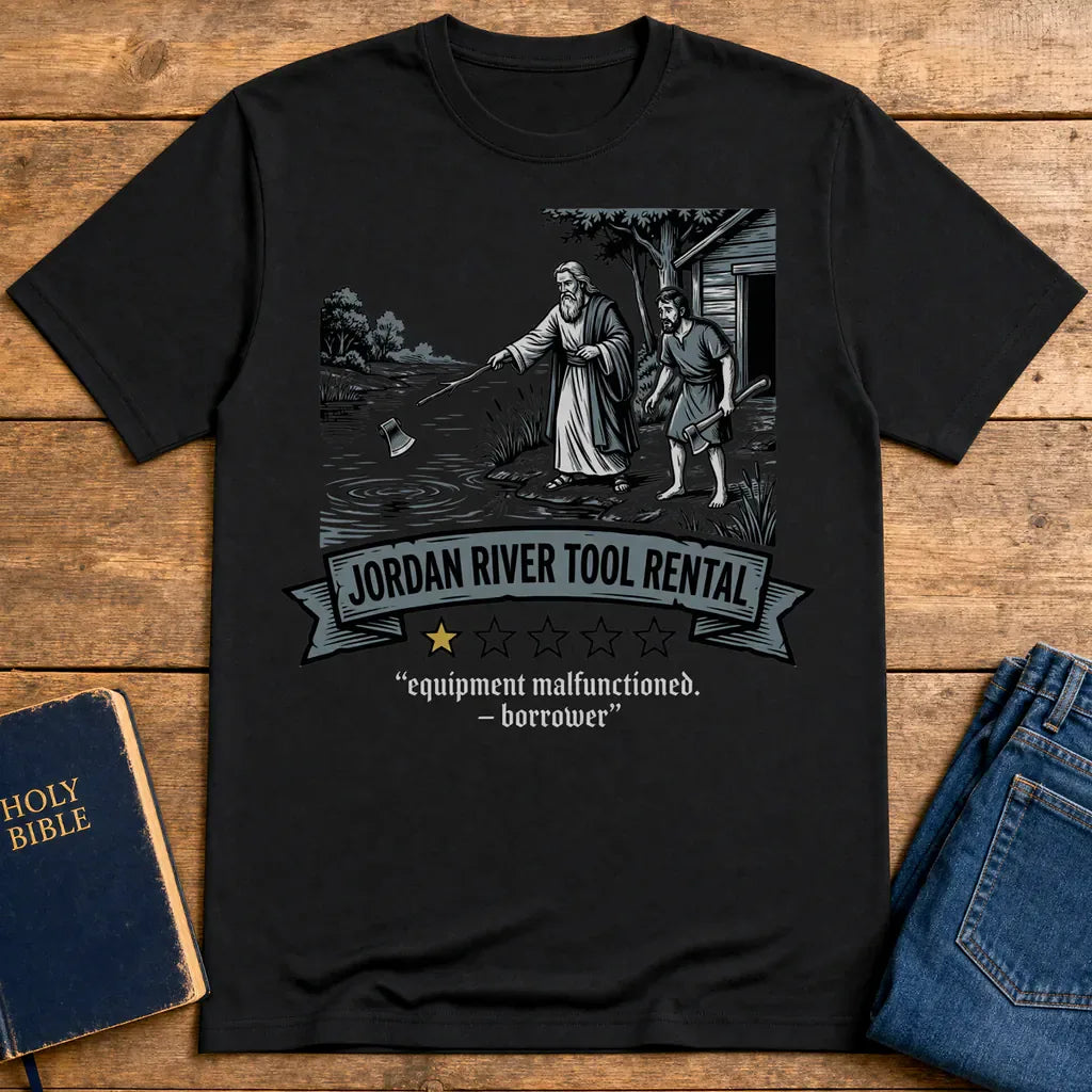 Jordan River Tool Rental T-Shirt - Black