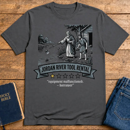 Jordan River Tool Rental T-Shirt - Charcoal