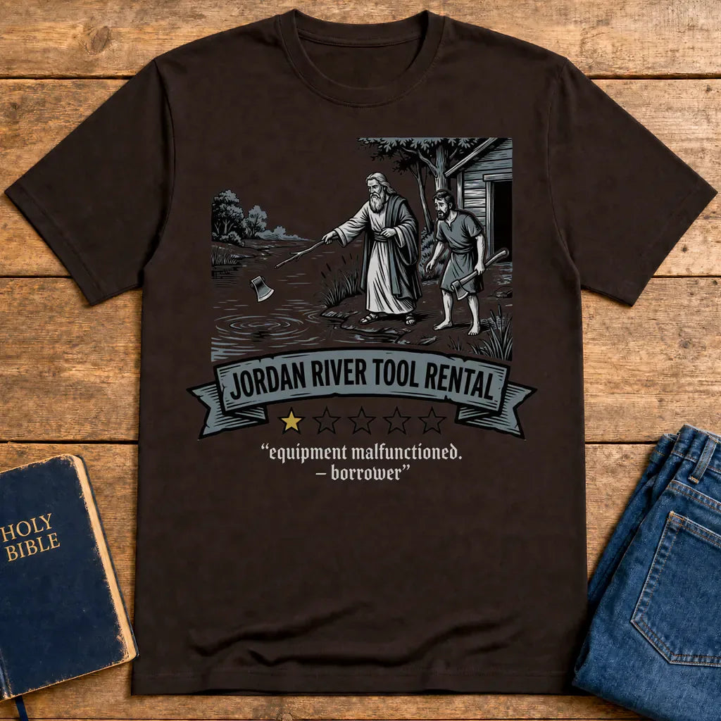 Jordan River Tool Rental T-Shirt - Dark Chocolate