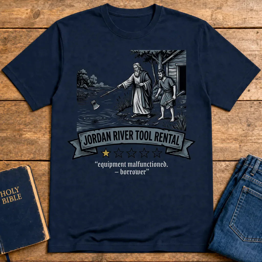 Jordan River Tool Rental T-Shirt - Navy