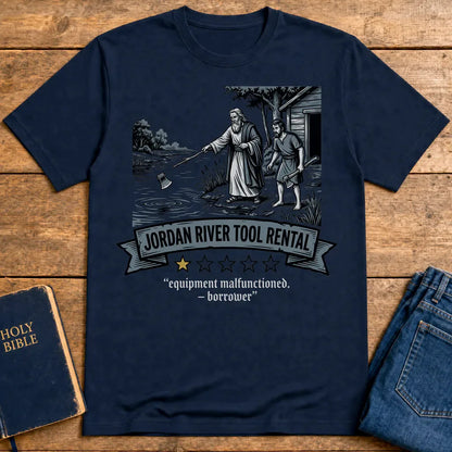 Jordan River Tool Rental T-Shirt - Navy