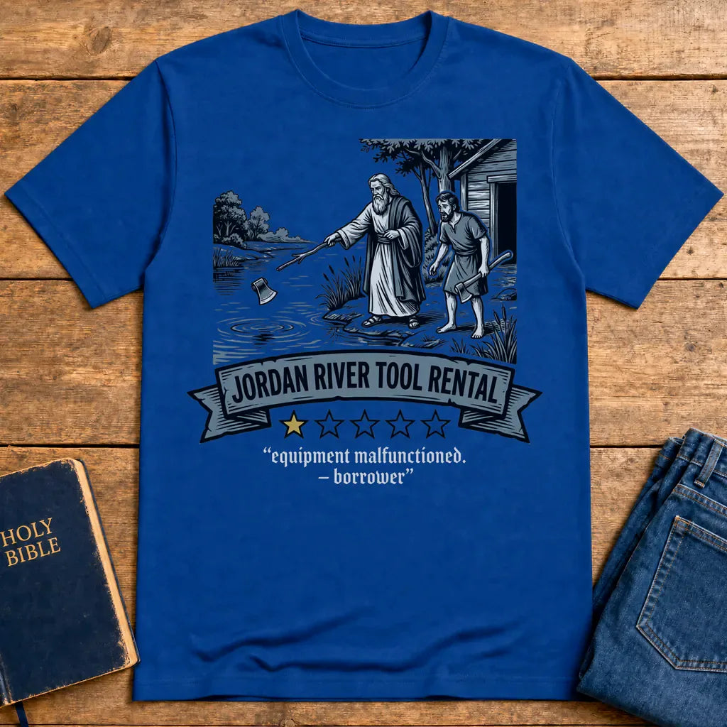 Jordan River Tool Rental T-Shirt - Royal