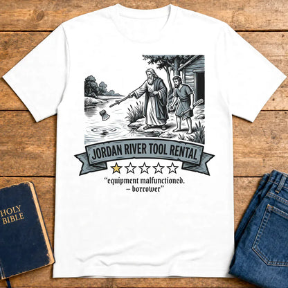 Jordan River Tool Rental T-Shirt - White
