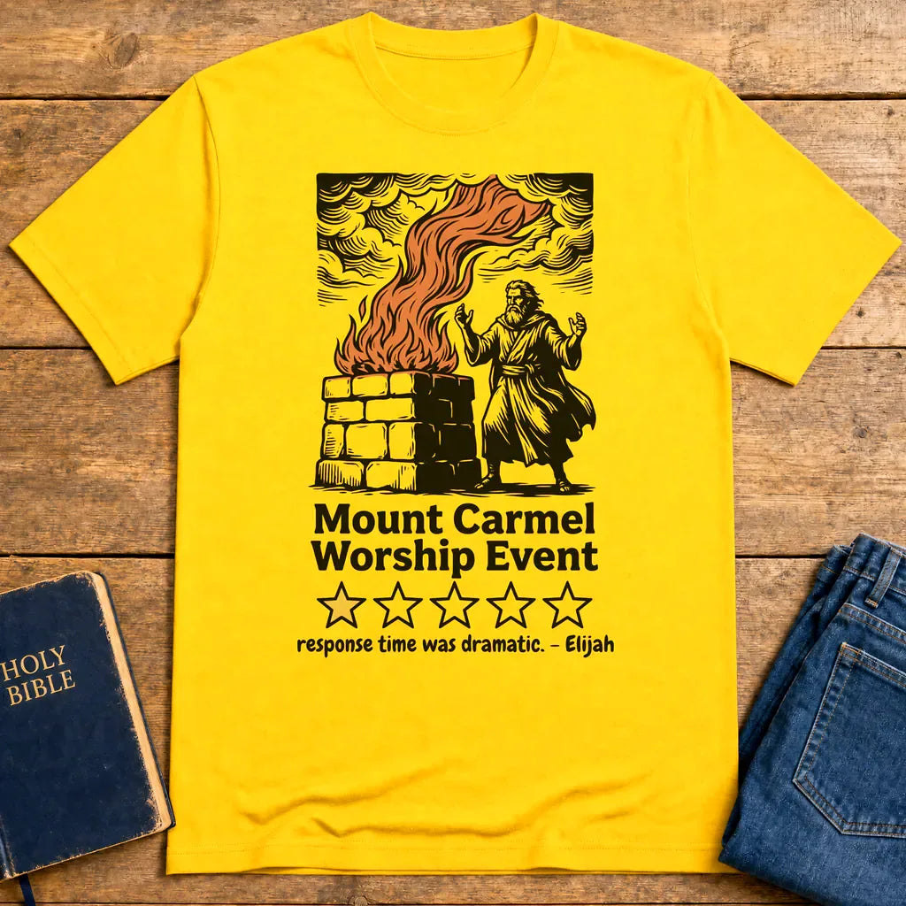 Mount Carmel Worship Event T-Shirt - Daisy