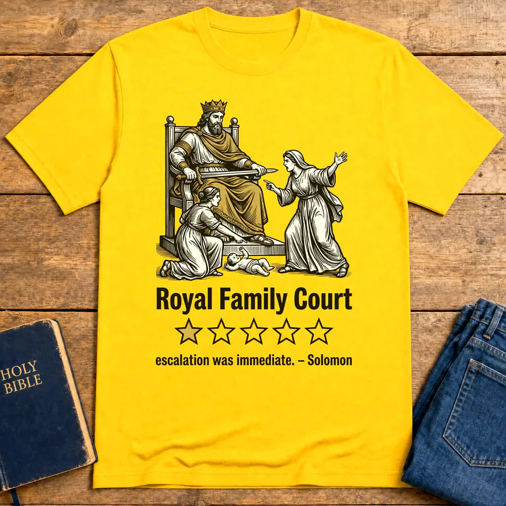 Royal Family Court T-Shirt - Daisy