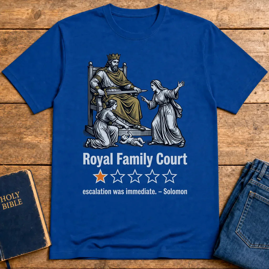 Royal Family Court T-Shirt - Royal